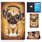 For Lenovo Tab M10 3rd Gen Colored Drawing Smart Leather Tablet Case(Shar Pei) - 1