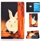 For Lenovo Tab M10 Plus 10.6 3rd Gen 2022 Colored Drawing Smart Leather Tablet Case(Bugs Bunny) - 1