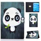 For Lenovo Tab M10 Plus 10.6 3rd Gen 2022 Colored Drawing Smart Leather Tablet Case(Bear) - 1