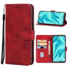 For Xiaomi Redmi Note 10 Lite Leather Phone Case(Red) - 1