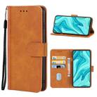 For Xiaomi Redmi Note 10 Lite Leather Phone Case(Brown) - 1