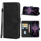 For Xiaomi Redmi K40 Gaming Leather Phone Case(Black) - 1