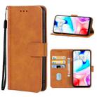 For Xiaomi Redmi 8 Leather Phone Case(Brown) - 1