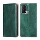 For OPPO Reno5 A Gloss Oil Solid Color Magnetic Leather Phone Case(Green) - 1