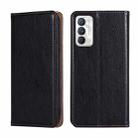 For OPPO Realme GT Master / Q3 Pro Carnival Gloss Oil Solid Color Magnetic Leather Phone Case(Black) - 1