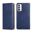 For OPPO Realme GT Master / Q3 Pro Carnival Gloss Oil Solid Color Magnetic Leather Phone Case(Blue) - 1