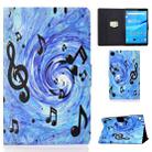 For Lenovo Tab M10 3rd Gen Colored Drawing Smart Leather Tablet Case(Sheet Music) - 1