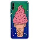 For Huawei Enjoy 10 Lucency Painted TPU Protective Case(Ice Cream) - 1