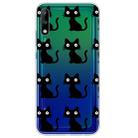 For Huawei Enjoy 10 Lucency Painted TPU Protective Case(Cats) - 1