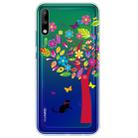 For Huawei Enjoy 10 Lucency Painted TPU Protective Case(Tree) - 1