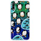 For Huawei Enjoy 10 Lucency Painted TPU Protective Case(Penguins) - 1