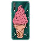 For Huawei Enjoy 10s Lucency Painted TPU Protective Case(Ice Cream) - 1