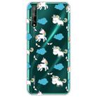 For Huawei Enjoy 10s Lucency Painted TPU Protective Case(Clouds Horse) - 1