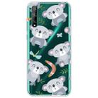 For Huawei Enjoy 10s Lucency Painted TPU Protective Case(koala) - 1