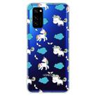 For Huawei Honor V30 Lucency Painted TPU Protective Case(Clouds Horse) - 1