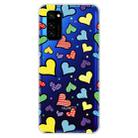 For Huawei Honor V30 Lucency Painted TPU Protective Case(Love) - 1