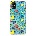 For Galaxy S20 Lucency Painted TPU Protective Case(Love) - 1