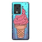 For Galaxy S20 Ultra Lucency Painted TPU Protective Case(Ice Cream) - 1