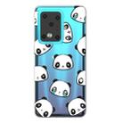 For Galaxy S20 Ultra Lucency Painted TPU Protective Case(Panda) - 1