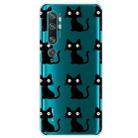 For Xiaomi CC9 Pro Lucency Painted TPU Protective Case(Cats) - 1