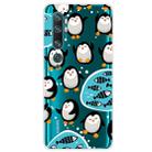 For Xiaomi CC9 Pro Lucency Painted TPU Protective Case(Penguins) - 1