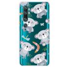 For Xiaomi CC9 Pro Lucency Painted TPU Protective Case(koala) - 1