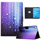 For Lenovo Tab M10 3rd Gen Colored Drawing Smart Leather Tablet Case(Water Droplets) - 1