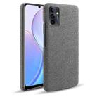 For Huawei Maimang 11 Cloth Coated Hard Plastic Phone Case(Grey) - 1