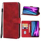 For OPPO Realme Narzo 50i Prime Leather Phone Case(Red) - 1