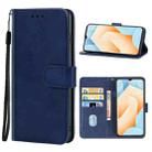 For vivo iQOO U5e Leather Phone Case(Blue) - 1