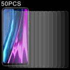 50 PCS 0.26mm 9H 2.5D Tempered Glass Film For OPPO Realme Narzo 50i Prime - 1
