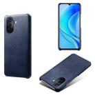 For Huawei Enjoy 50 Calf Texture PC + PU Phone Case(Blue) - 1