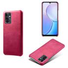 For Huawei Maimang 11 Calf Texture PC + PU Phone Case(Rose Red) - 1