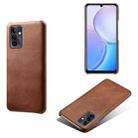 For Huawei Maimang 11 Calf Texture PC + PU Phone Case(Brown) - 1