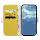For OPPO Reno6 Pro 5G Foreign Candy Color Litchi Texture Leather Phone Case(Yellow) - 4