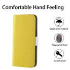 For OPPO Reno6 Pro 5G Foreign Candy Color Litchi Texture Leather Phone Case(Yellow) - 7