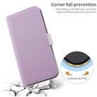 For Samsung Galaxy A32 5G Candy Color Litchi Texture Leather Phone Case(Light Purple) - 6