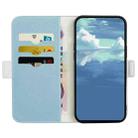 For Samsung Galaxy Note20 Candy Color Litchi Texture Leather Phone Case(Light Blue) - 4