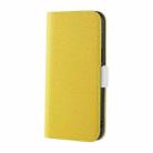 For Samsung Galaxy Note20 Candy Color Litchi Texture Leather Phone Case(Yellow) - 2