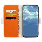 For Samsung Galaxy Note20 Ultra Candy Color Litchi Texture Leather Phone Case(Orange) - 4