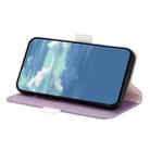 For Samsung Galaxy Note20 Ultra Candy Color Litchi Texture Leather Phone Case(Light Purple) - 5