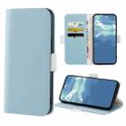 For Samsung Galaxy S20 Candy Color Litchi Texture Leather Phone Case(Light Blue) - 1