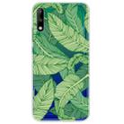 For Huawei Enjoy 10 Lucency Painted TPU Protective Case(Banana Leaf) - 1