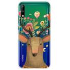 For Huawei Enjoy 10 Lucency Painted TPU Protective Case(Deer) - 1