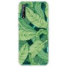 For Huawei Enjoy 10s Lucency Painted TPU Protective Case(Banana Leaf) - 1