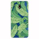 For Xiaomi Redmi 8A Lucency Painted TPU Protective Case(Banana Leaf) - 1
