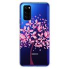 For Huawei Honor V30 Lucency Painted TPU Protective Case(Butterfly Tree) - 1