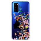 For Huawei Honor V30 Lucency Painted TPU Protective Case(Flower Girl) - 1