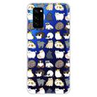 For Huawei Honor V30 Lucency Painted TPU Protective Case(Cats) - 1