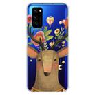 For Huawei Honor V30 Lucency Painted TPU Protective Case(Deer) - 1